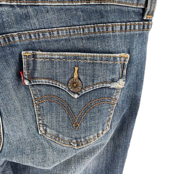 Levi’s Slender Boot Cut Jeans 526 mid wash EUC 12 - Picture 6 of 14